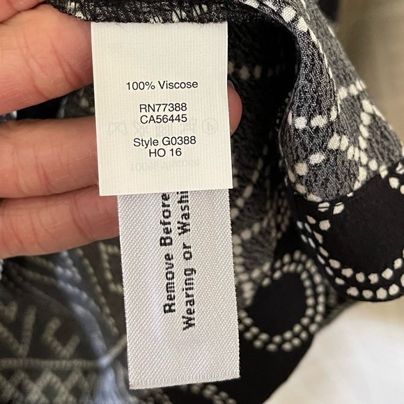 Madewell Lace-Up Peasant Top in Caravan Print - Picture 6 of 7